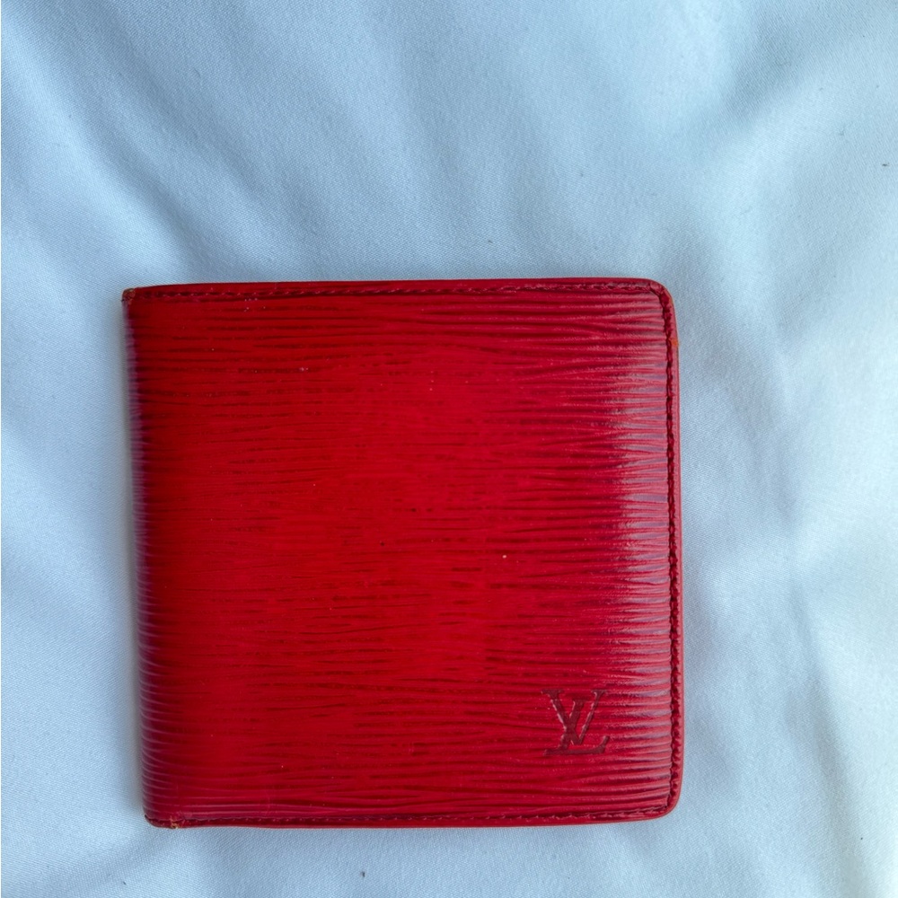 Louis Vuitton Epi Portefeuille Marco Leather Bifold Wallet